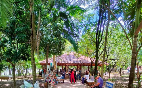CAPS Florescer promove evento no bosque para despertar aten&ccedil;&atilde;o aos cuidados com a sa&uacute;de mental e meio ambiente